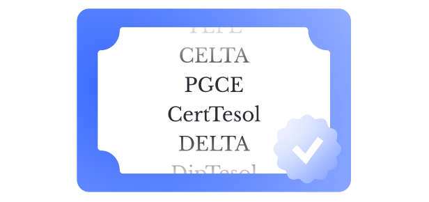 영어 교육 국제 자격 보유