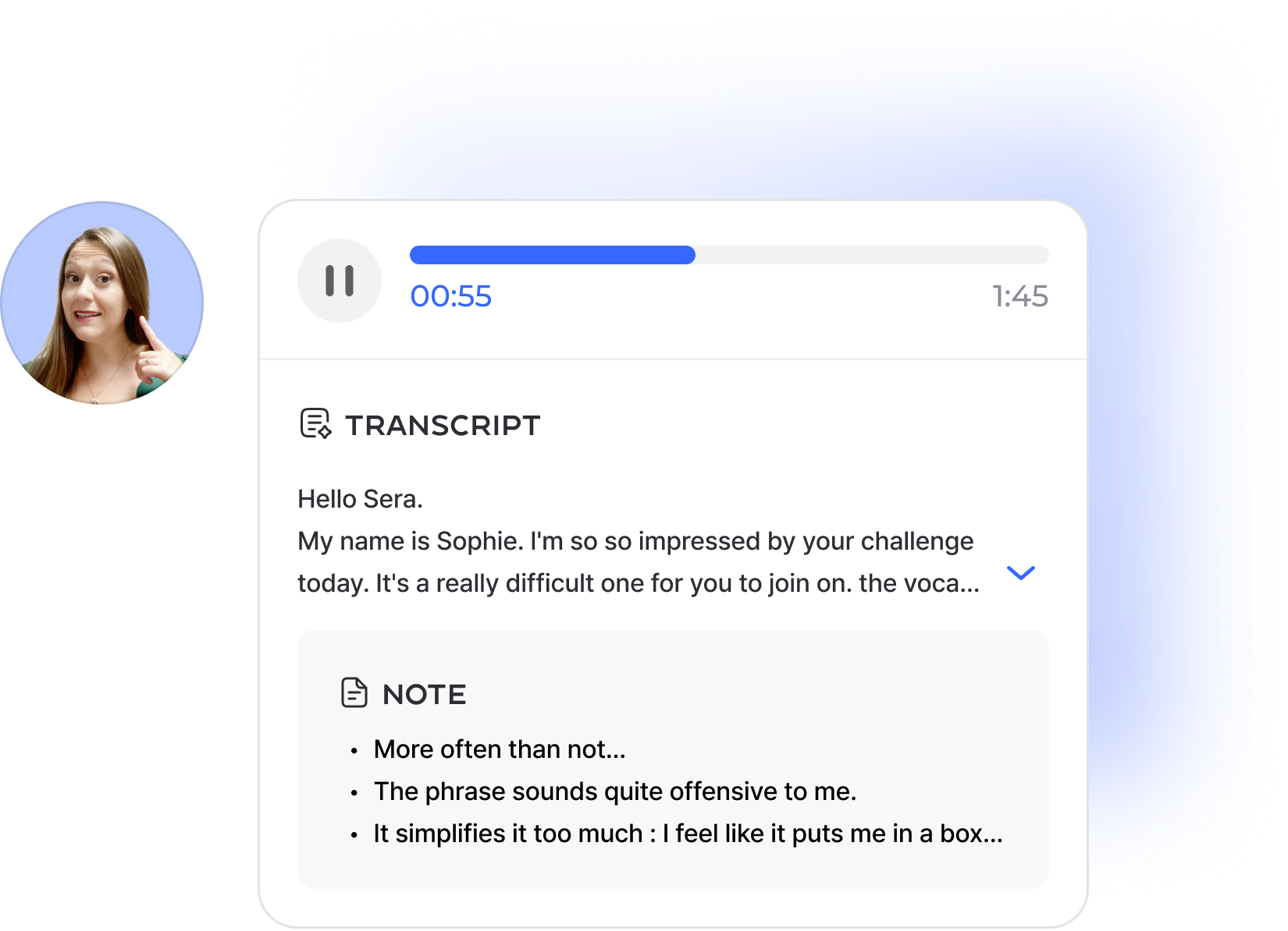 1:1 맞춤 피드백